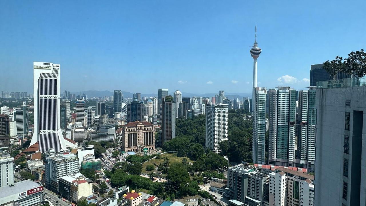 Skyline View In Bukit Bintang The Robertson 42F Apartment Kuala Lumpur Exterior photo