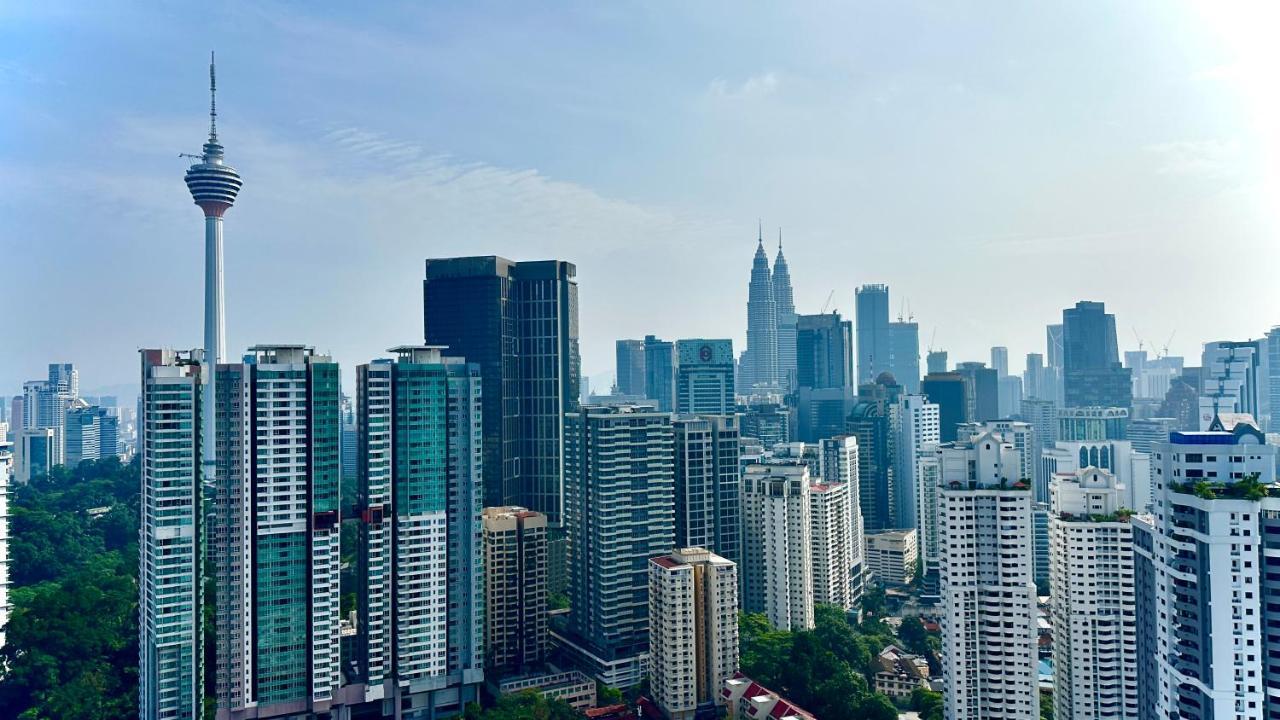 Skyline View In Bukit Bintang The Robertson 42F Apartment Kuala Lumpur Exterior photo