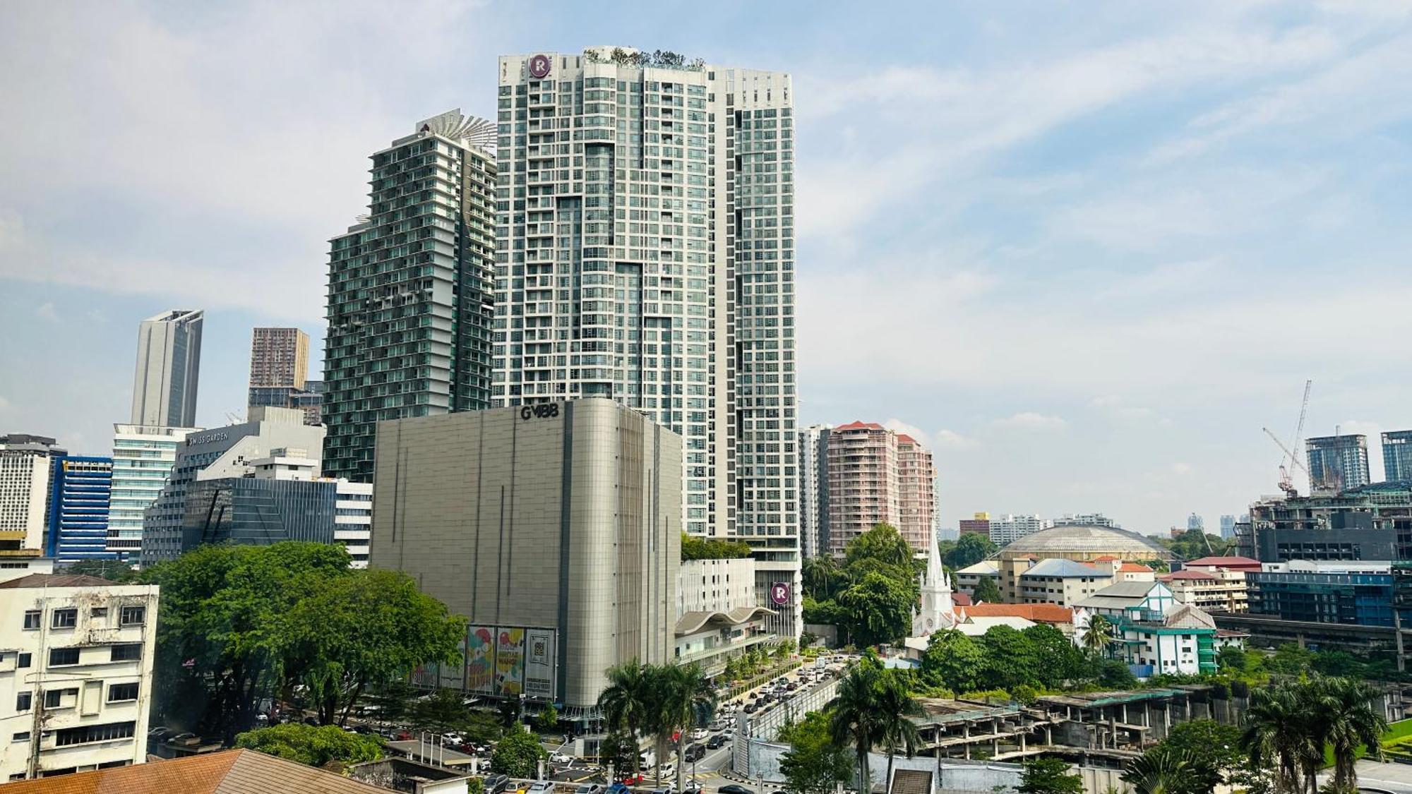 Skyline View In Bukit Bintang The Robertson 42F Apartment Kuala Lumpur Exterior photo